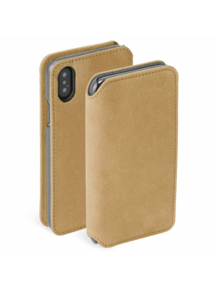 Krusell Broby 4 Card SlimWallet Apple iPhone XS cognac