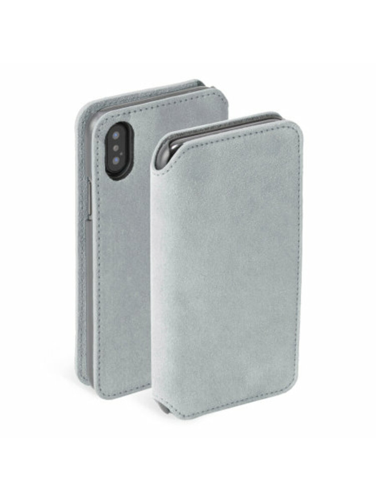 Krusell Broby 4 Card SlimWallet Apple iPhone XS light grey