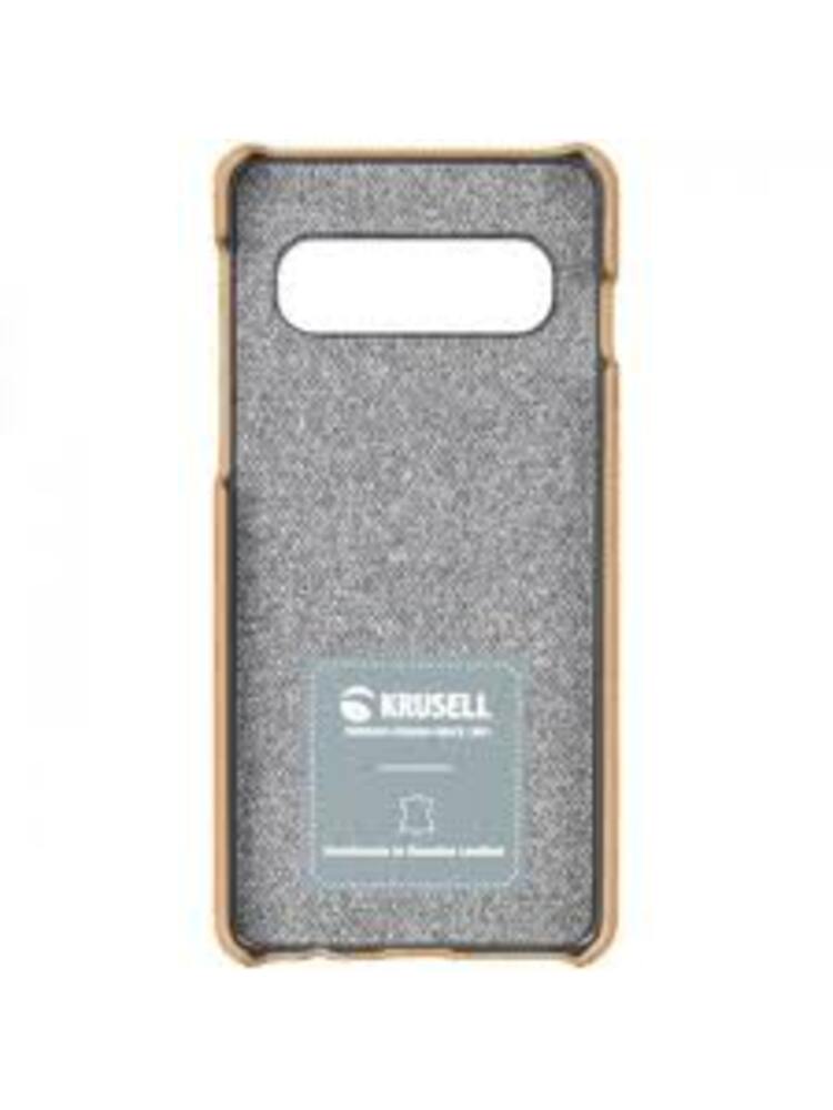 Krusell Broby Cover Samsung Galaxy S10 cognac