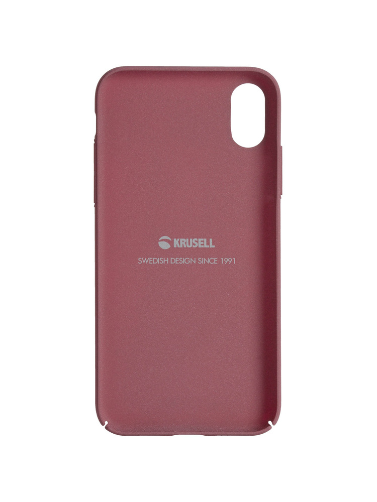 Krusell Sandby Cover Apple iPhone XS Max rust