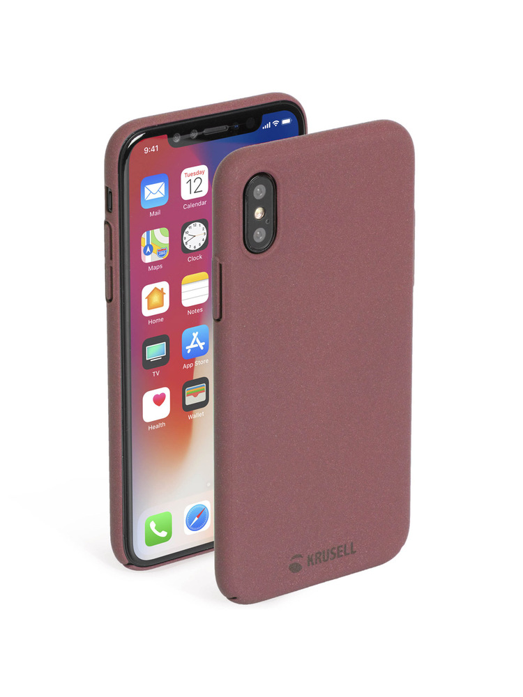 Krusell Sandby Cover Apple iPhone XS Max rust