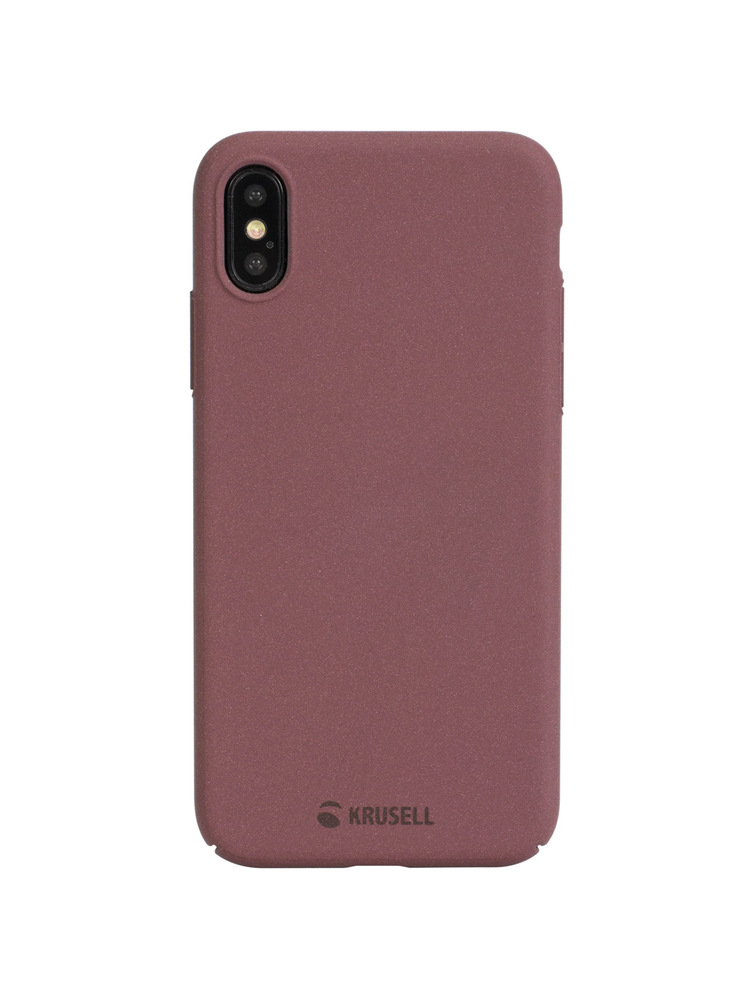 Krusell Sandby Cover Apple iPhone XS Max rust