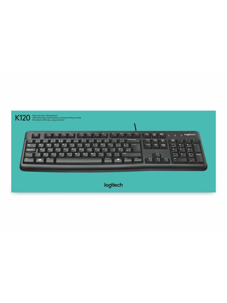 Logitech K120 US layout black (920-002479)