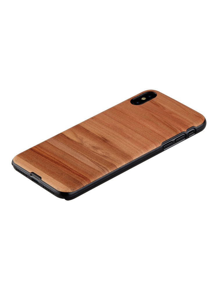 MAN&WOOD SmartPhone case iPhone X/XS cappuccino black