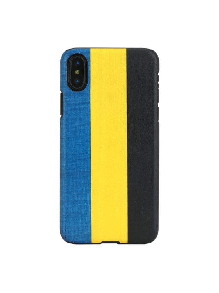 MAN&WOOD SmartPhone case iPhone X/XS dandy blue black