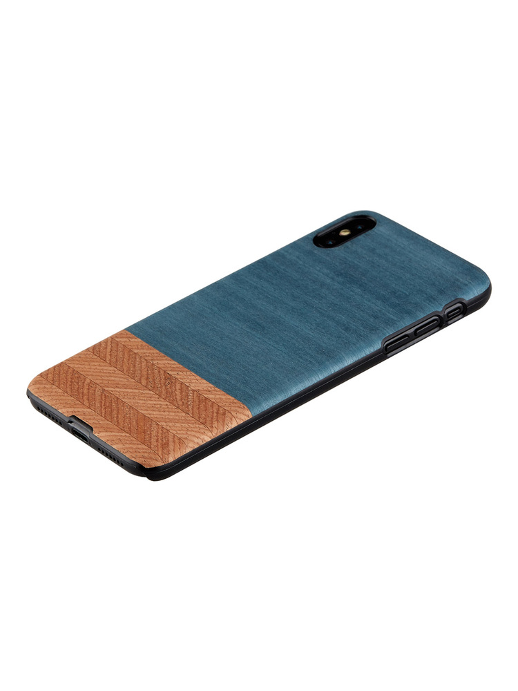 MAN&WOOD SmartPhone case iPhone X/XS denim black