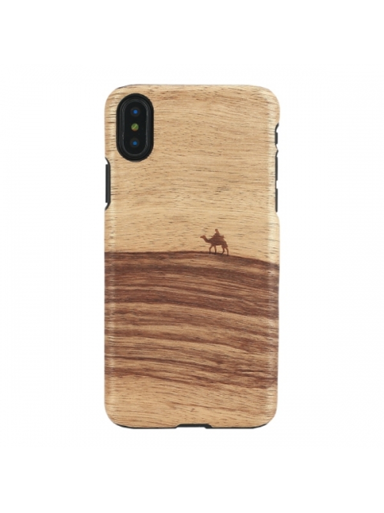 MAN&WOOD SmartPhone case iPhone X/XS terra black