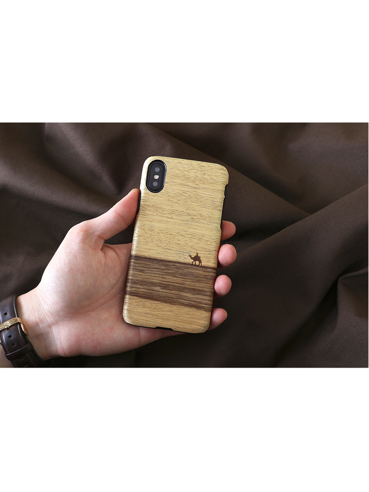 MAN&WOOD SmartPhone case iPhone X/XS terra black