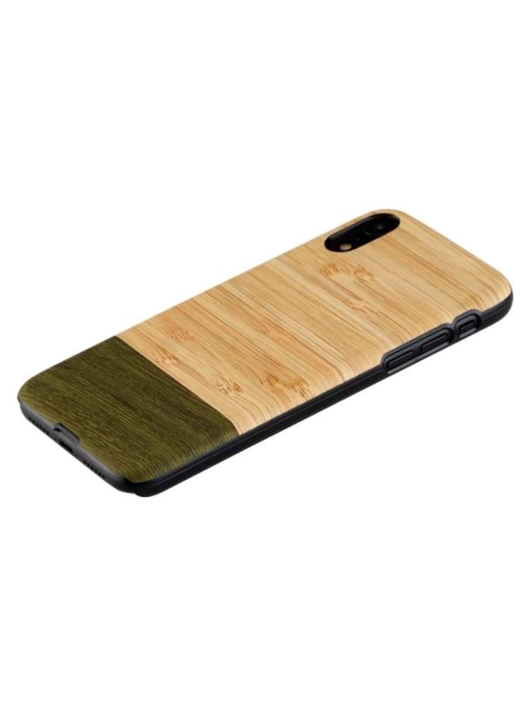 MAN&WOOD SmartPhone case iPhone XR bamboo forest black