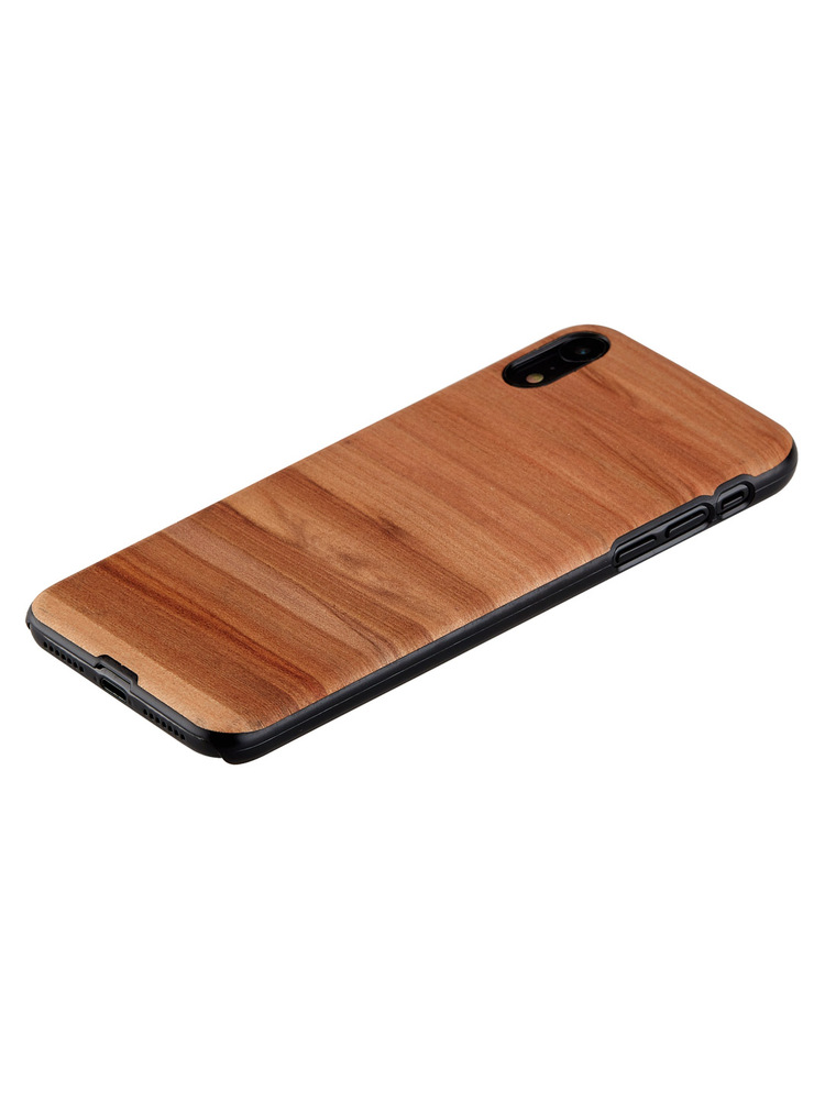 MAN&WOOD SmartPhone case iPhone XR cappuccino black