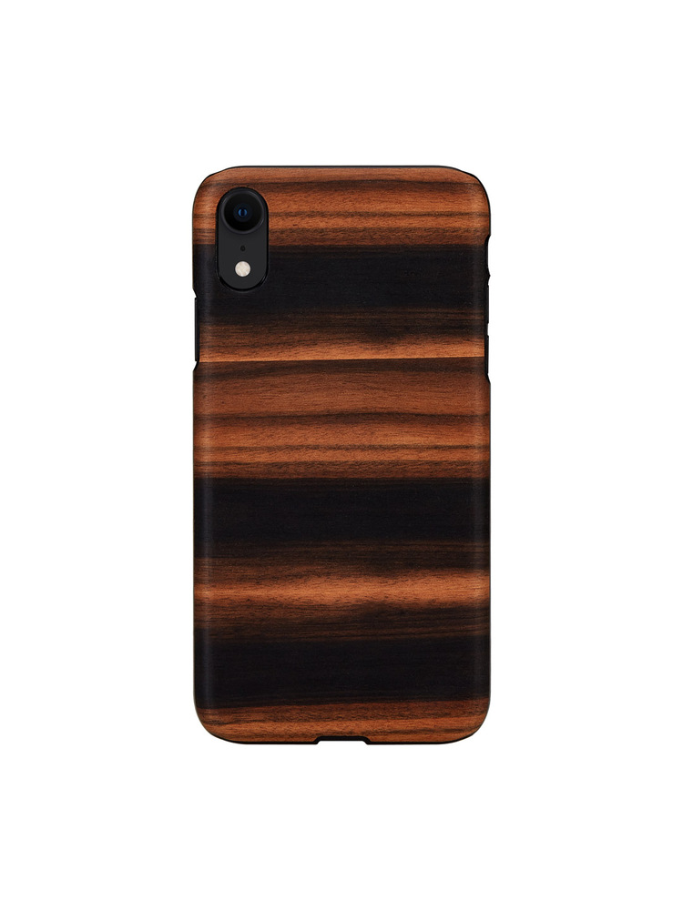 MAN&WOOD SmartPhone case iPhone XR ebony black