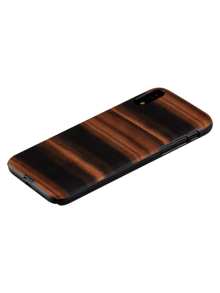 MAN&WOOD SmartPhone case iPhone XR ebony black