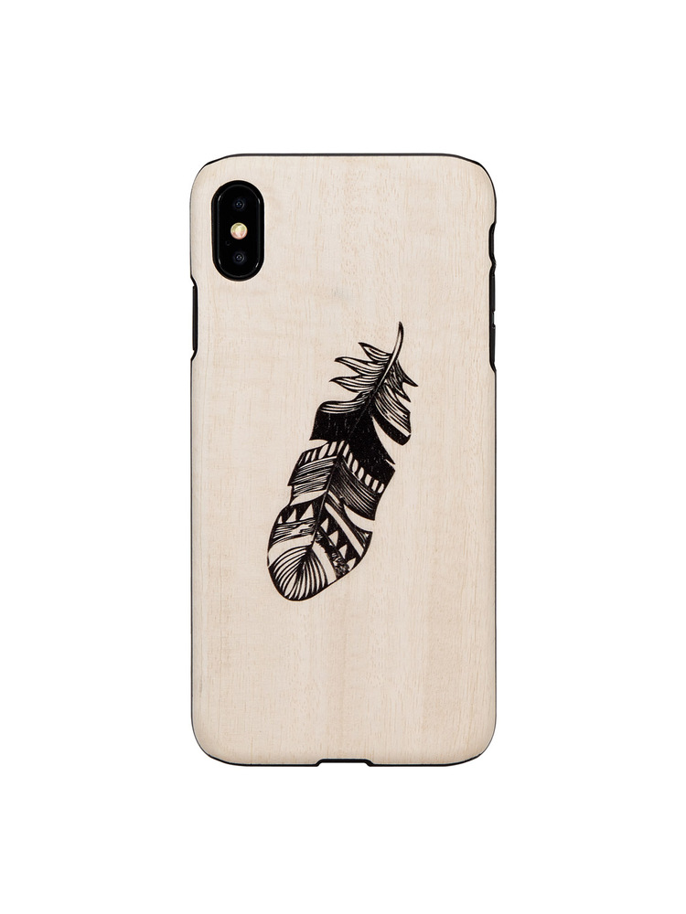 MAN&WOOD SmartPhone case iPhone XS Max indian black