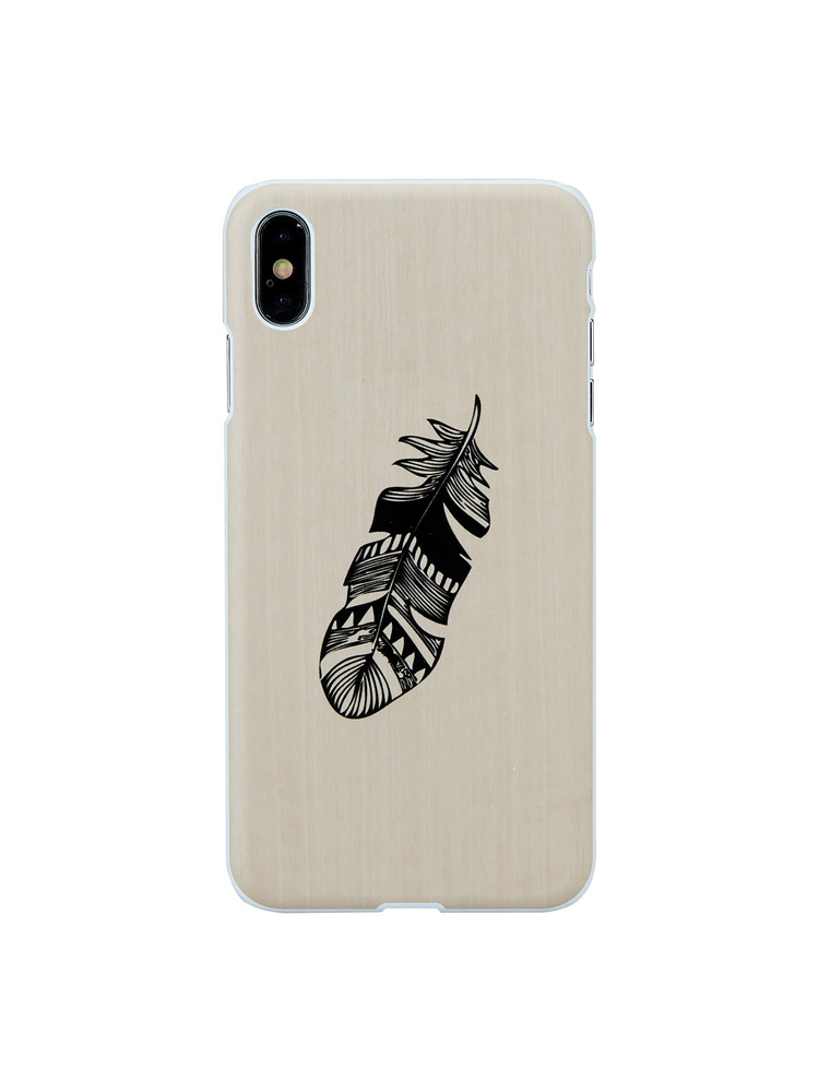 MAN&WOOD SmartPhone case iPhone XS Max indian white