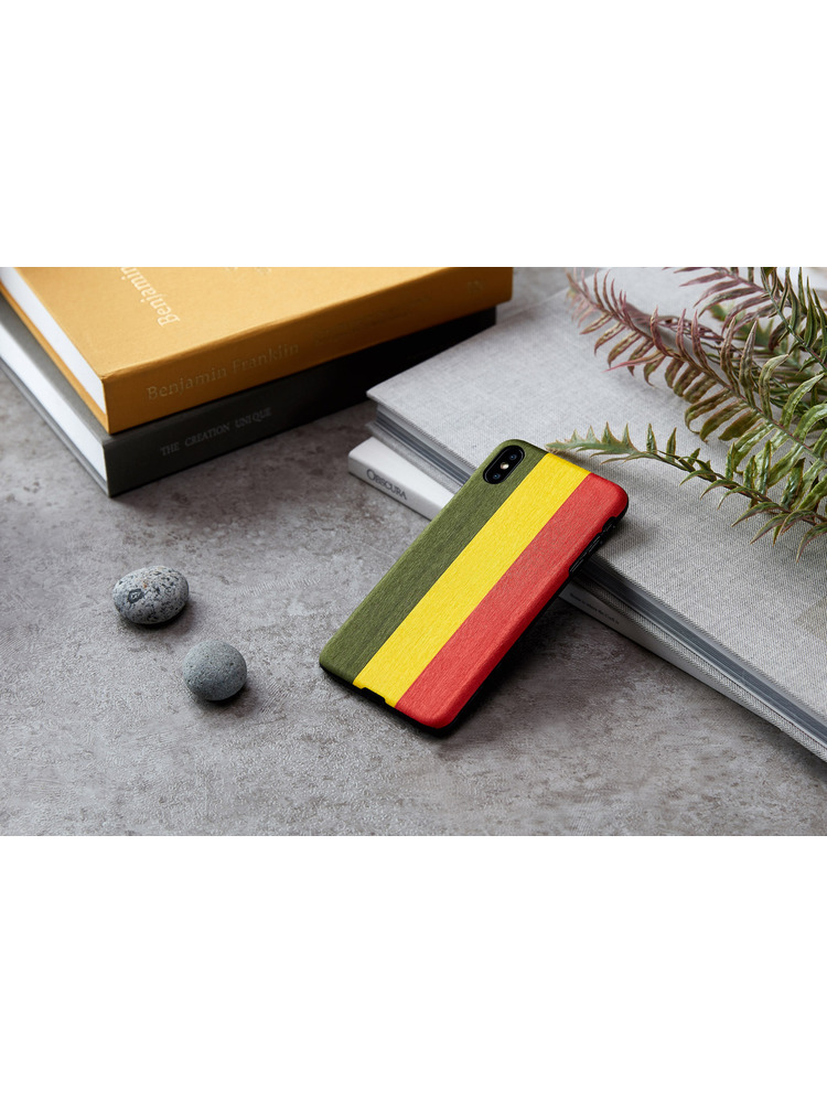 MAN&WOOD SmartPhone case iPhone XS Max reggae black