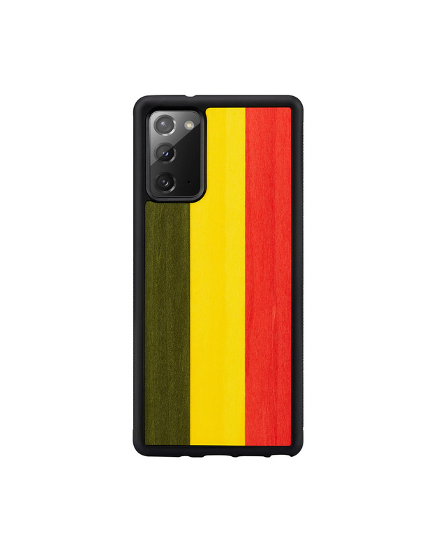 MAN&WOOD case for Galaxy Note 20 reggae black