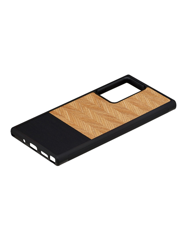 MAN&WOOD case for Galaxy Note 20 Ultra herringbone nero black