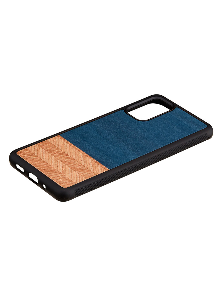 MAN&WOOD case for Galaxy S20+ denim black