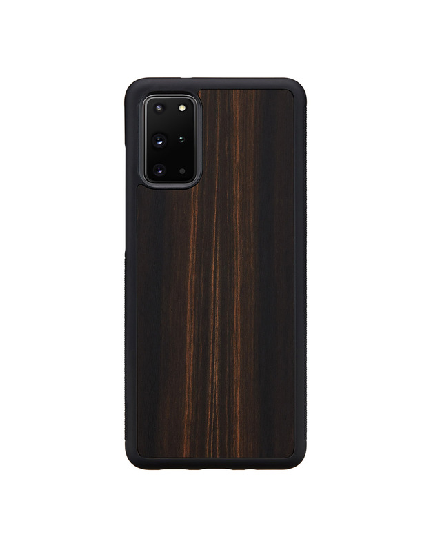 MAN&WOOD case for Galaxy S20+ ebony black