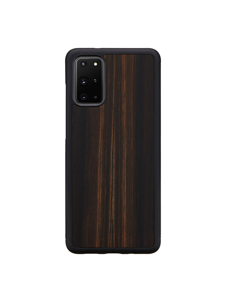 MAN&WOOD case for Galaxy S20+ ebony black