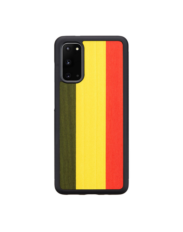 MAN&WOOD case for Galaxy S20 reggae black