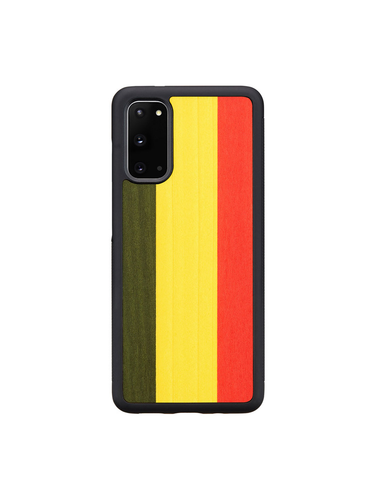 MAN&WOOD case for Galaxy S20 reggae black