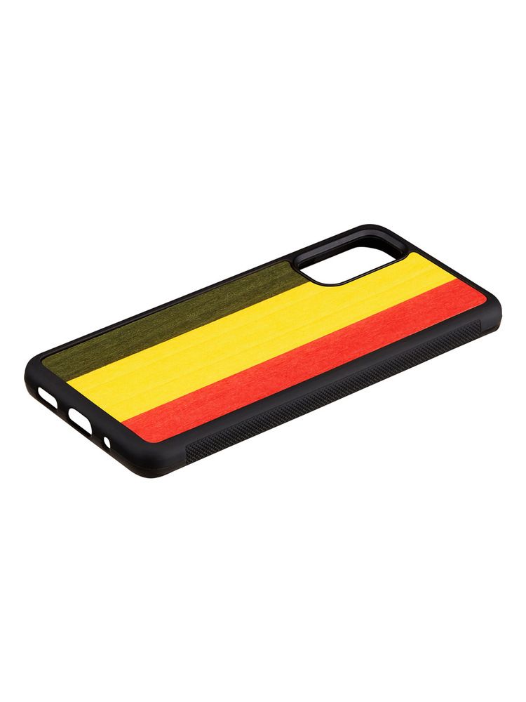 MAN&WOOD case for Galaxy S20 reggae black