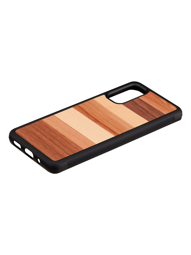 MAN&WOOD case for Galaxy S20 sabbia black