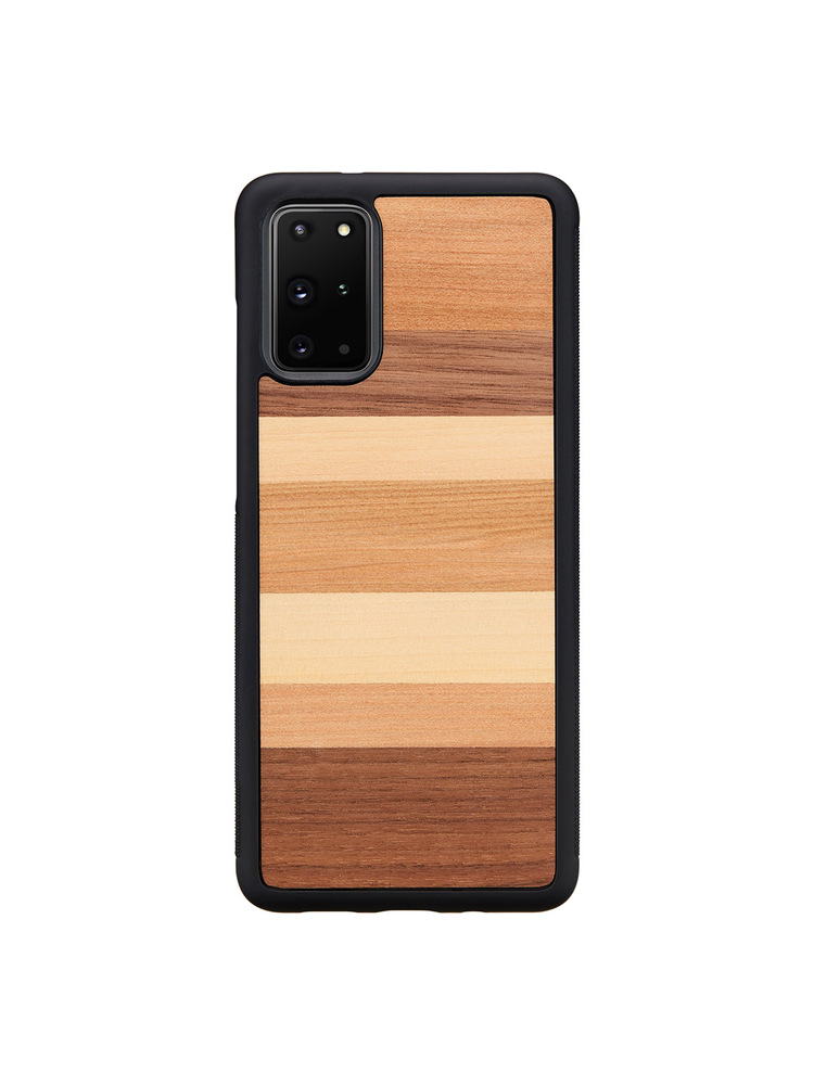 MAN&WOOD case for Galaxy S20+ sabbia black