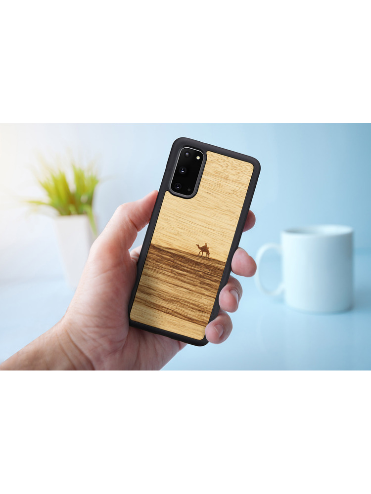 MAN&WOOD case for Galaxy S20 terra black