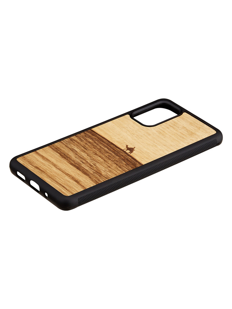 MAN&WOOD case for Galaxy S20+ terra black