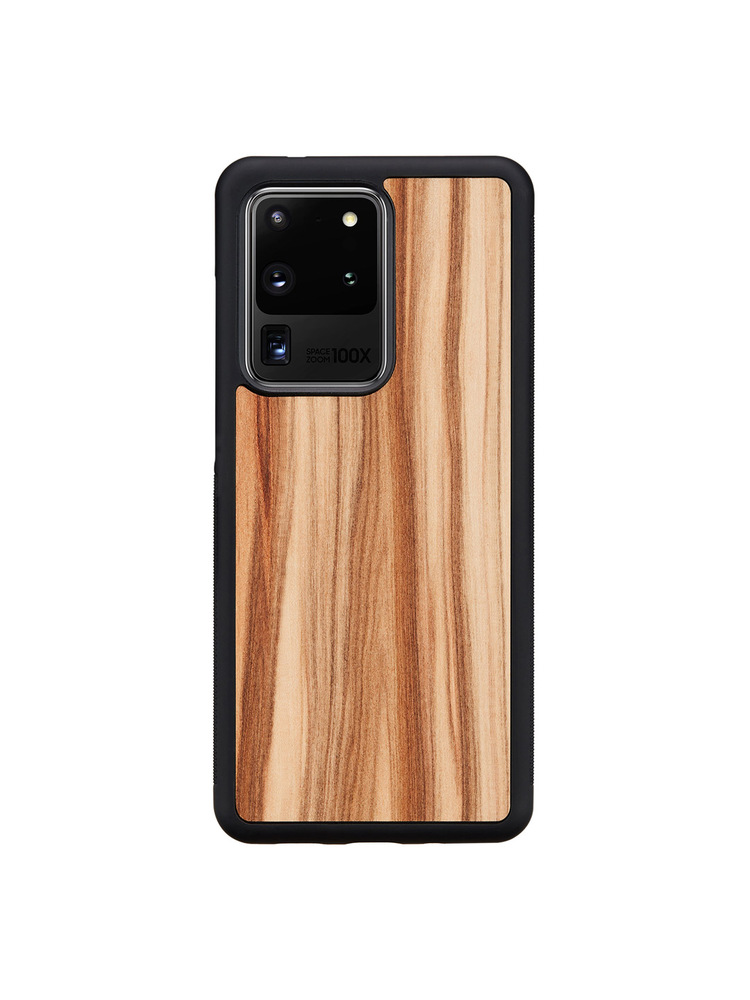 MAN&WOOD case for Galaxy S20 Ultra cappuccino black