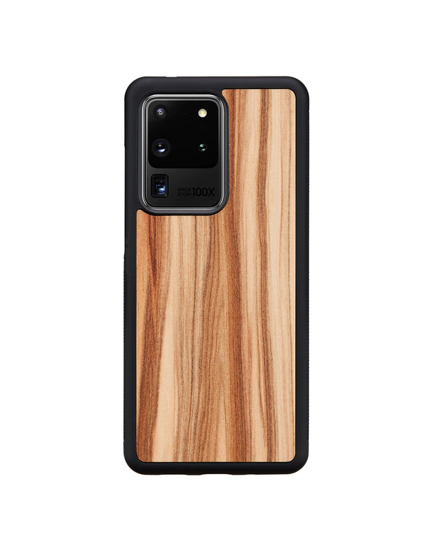 MAN&WOOD case for Galaxy S20 Ultra cappuccino black