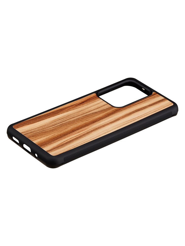 MAN&WOOD case for Galaxy S20 Ultra cappuccino black