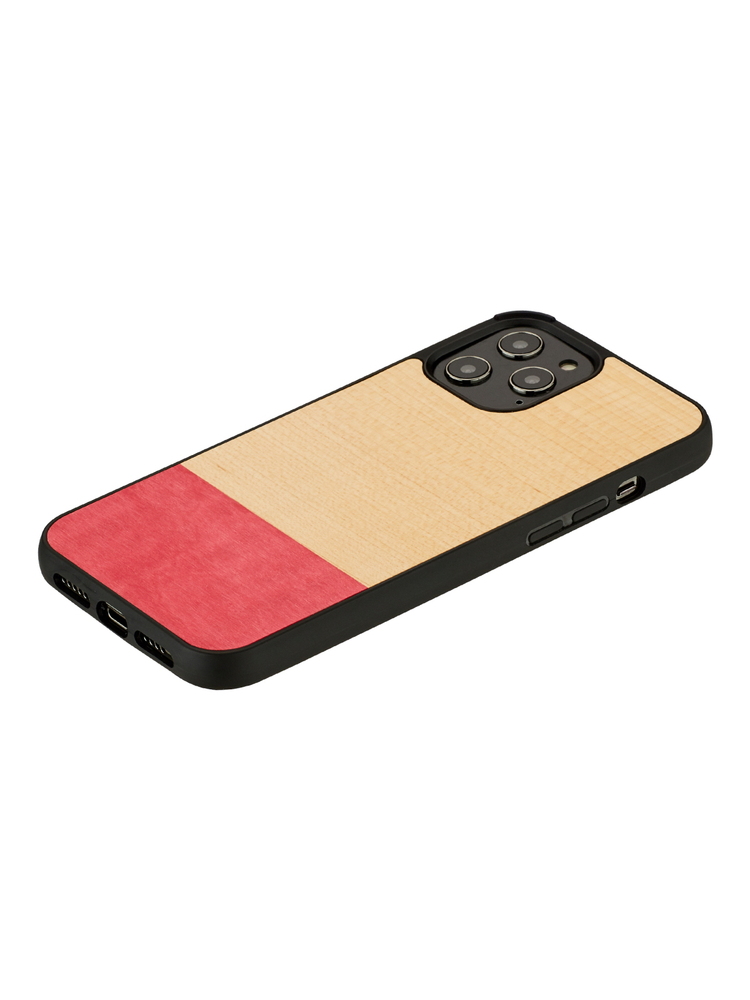 MAN&WOOD case for iPhone 12/12 Pro miss match black