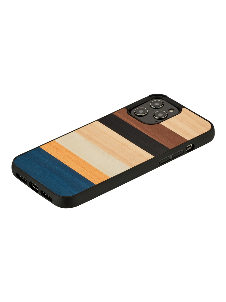 MAN&WOOD case for iPhone 12/12 Pro province black