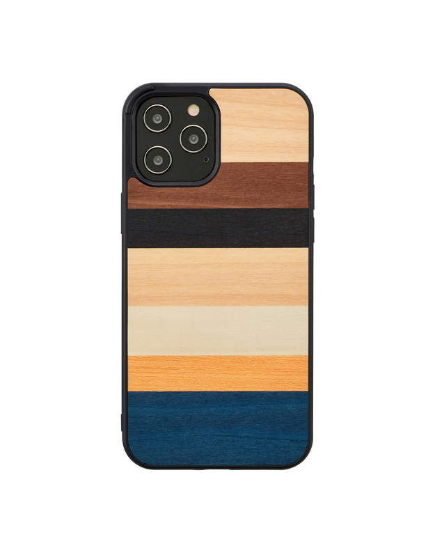 MAN&WOOD case for iPhone 12/12 Pro province black