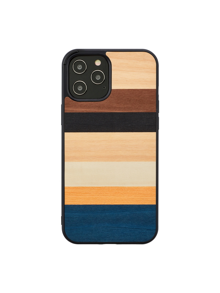 MAN&WOOD case for iPhone 12/12 Pro province black