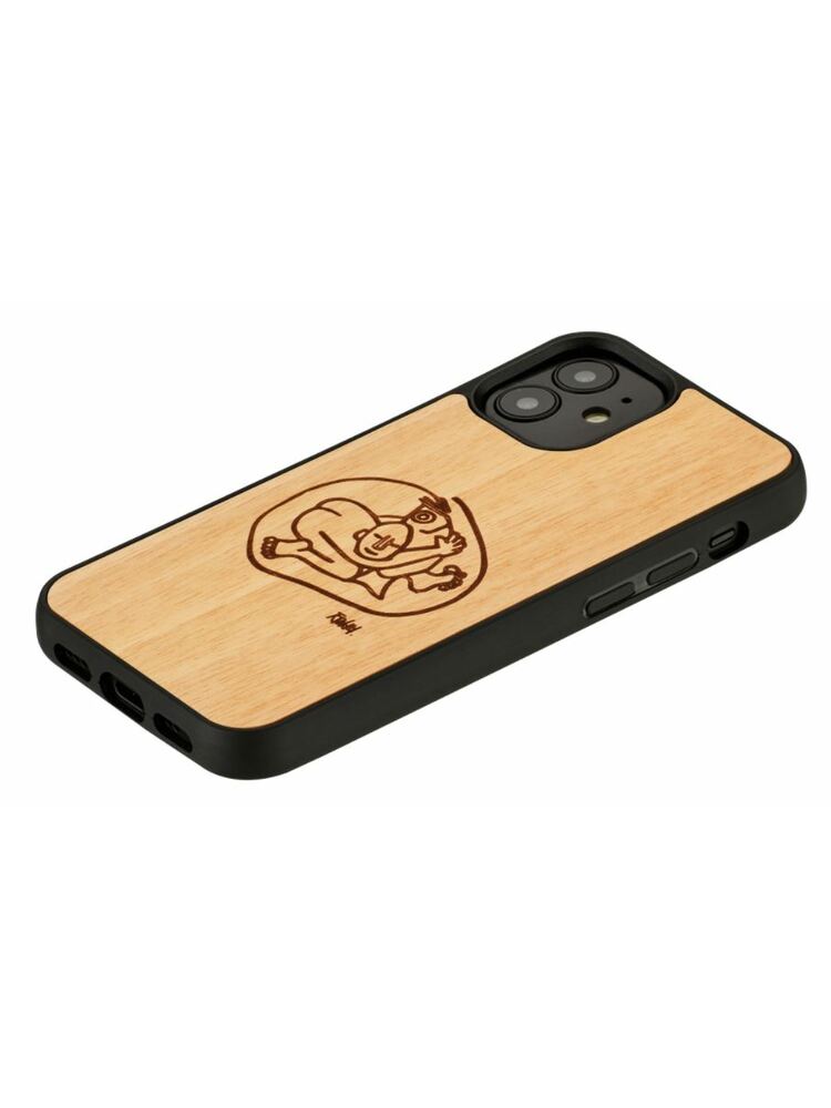 MAN&WOOD case for iPhone 12 mini child with fish