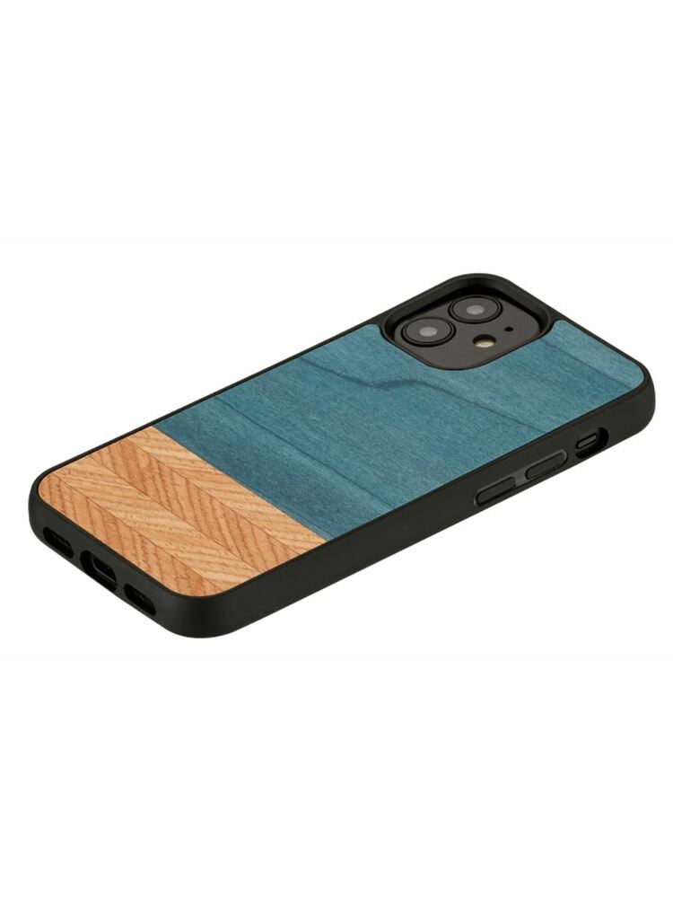 MAN&WOOD case for iPhone 12 mini denim black