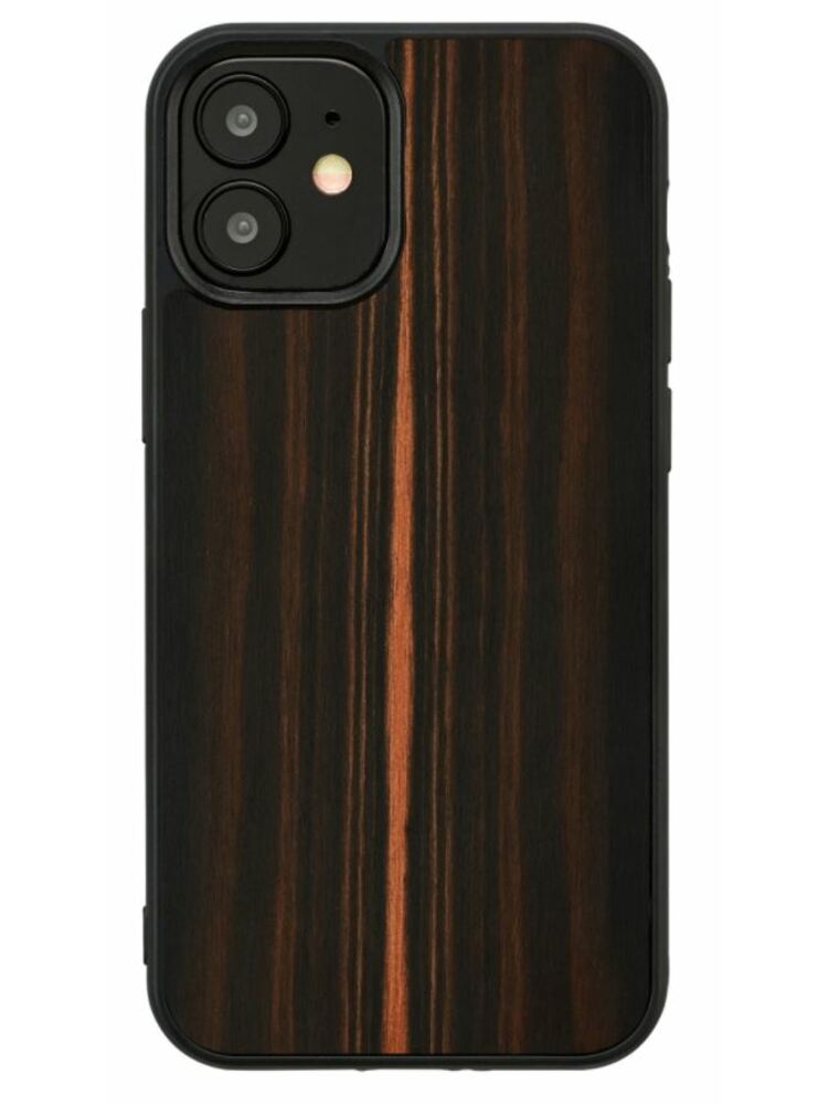 MAN&WOOD case for iPhone 12 mini ebony black