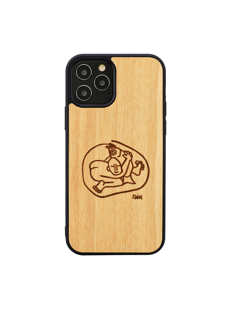 MAN&WOOD case for iPhone 12 Pro Max child with fish