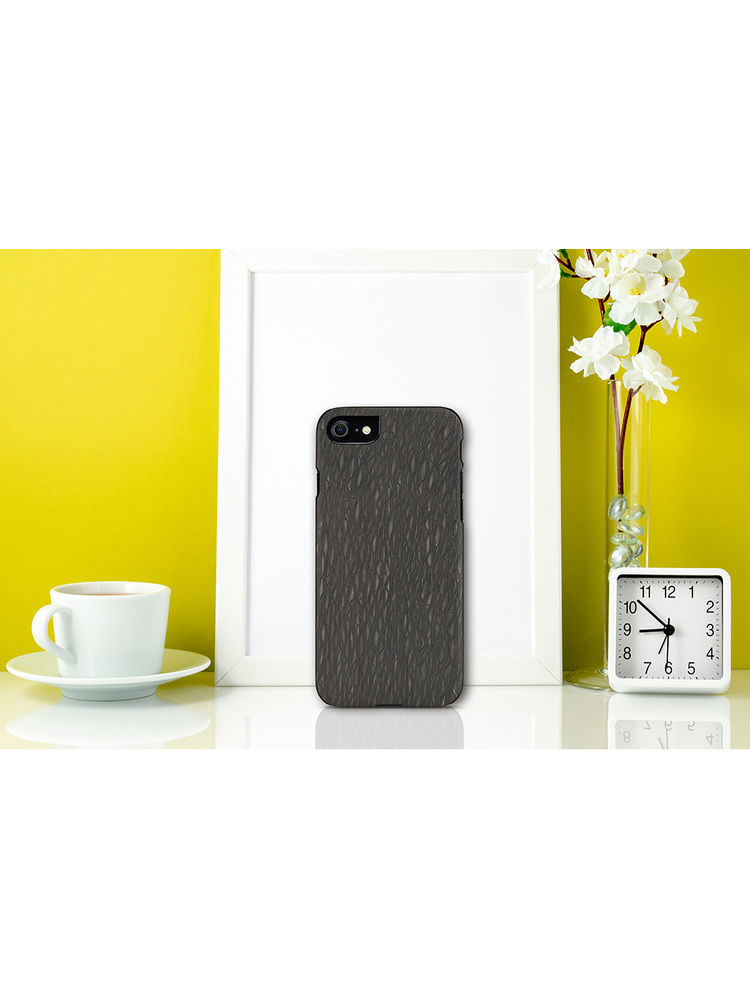 MAN&WOOD case for iPhone 7/8 carbalho black