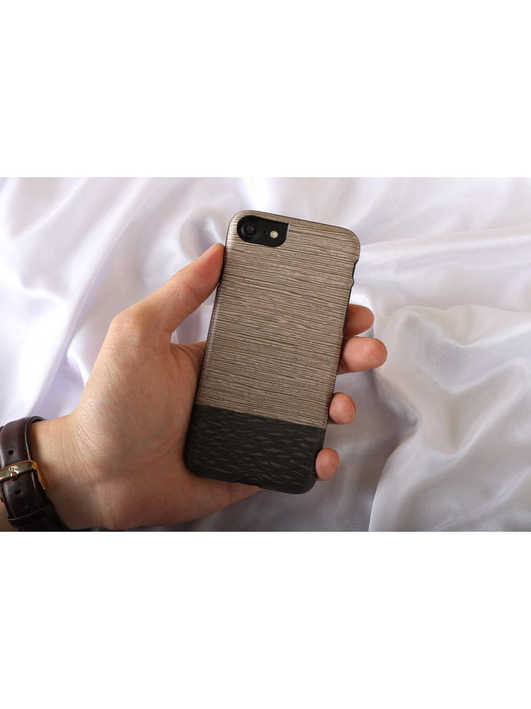 MAN&WOOD case for iPhone 7/8 lattis black