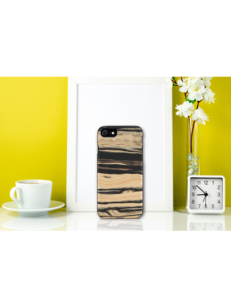 MAN&WOOD case for iPhone 7/8 white ebony black