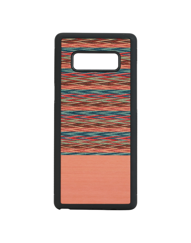 MAN&WOOD SmartPhone case Galaxy Note 8 browny check black