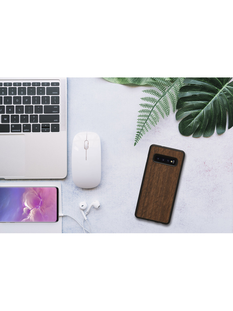 MAN&WOOD SmartPhone case Galaxy S10 koala black