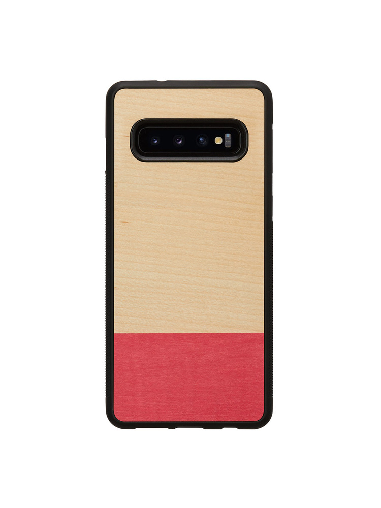 MAN&WOOD SmartPhone case Galaxy S10 miss match black