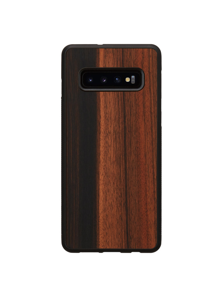 MAN&WOOD SmartPhone case Galaxy S10 Plus ebony black