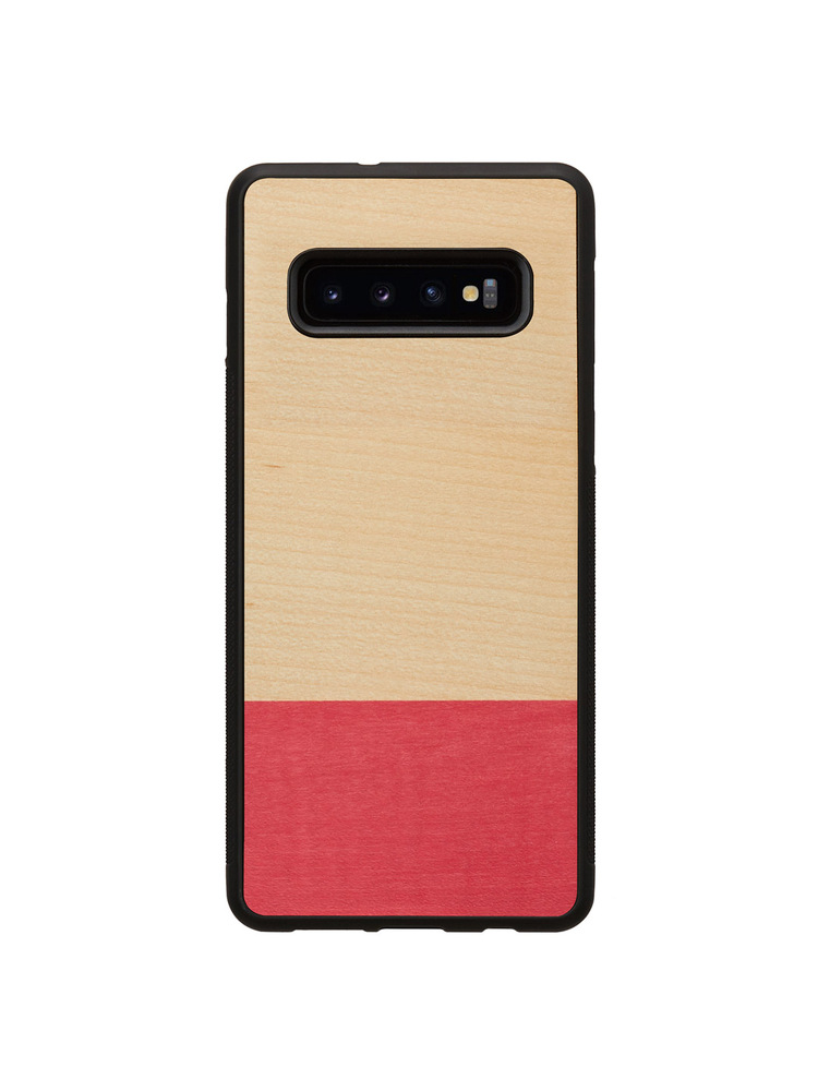 MAN&WOOD SmartPhone case Galaxy S10 Plus miss match black